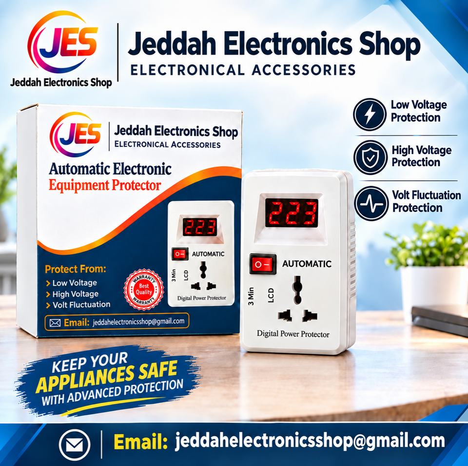 Jeddah Electronics Shop Digital Power Protector