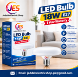 Jeddah Electronics Shop LED Bulb 18W E27